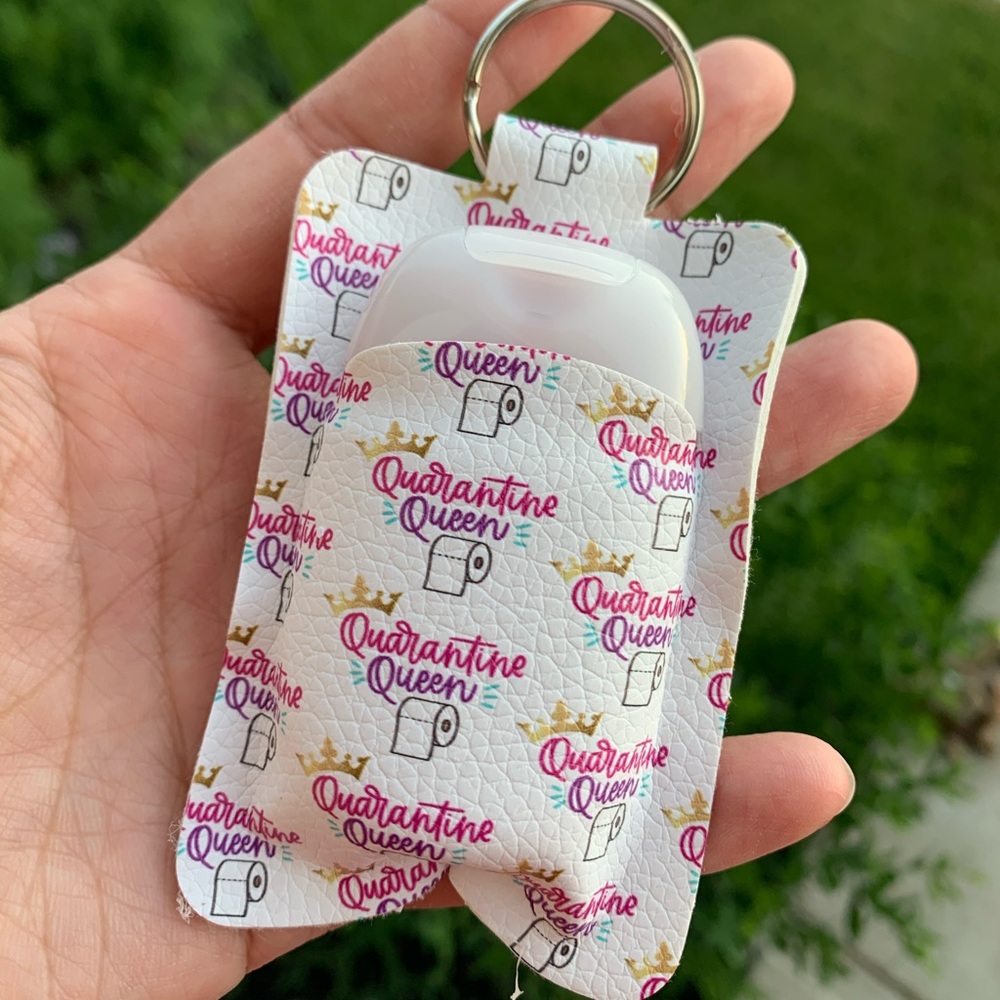 Quarantine Queen Keychain